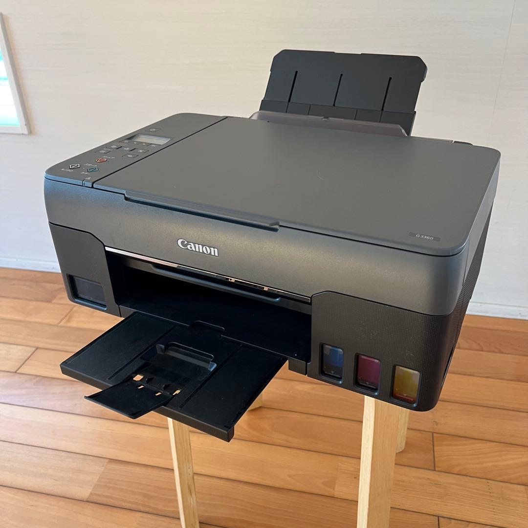 キヤノン インクジェットプリンタG3360 複合機（インクタンク式 21年購入）