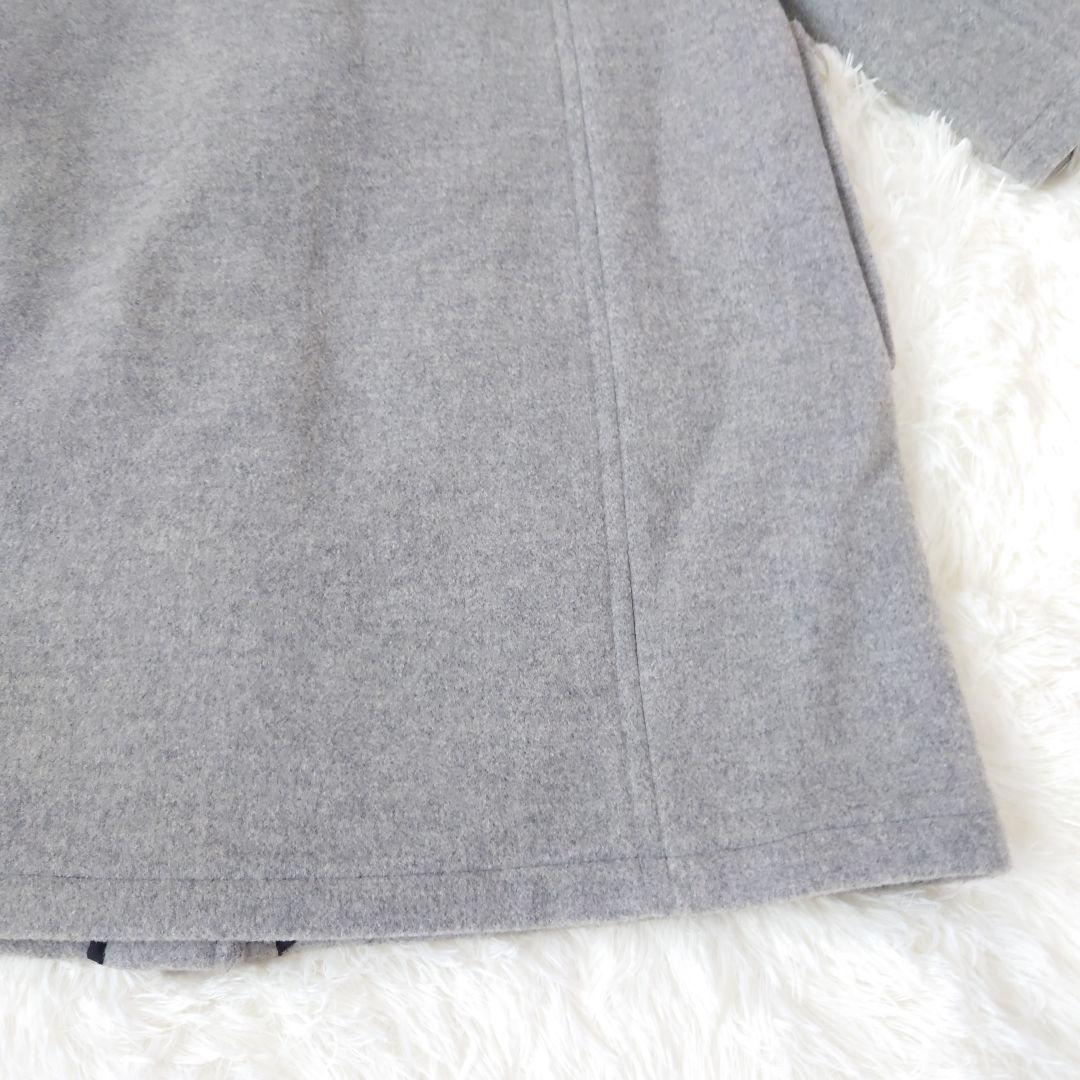 Gloverall コラボ Eddie Bauer ダッフルコート L シルバー