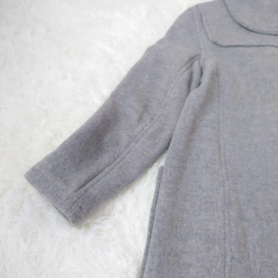 Gloverall コラボ Eddie Bauer ダッフルコート L シルバー