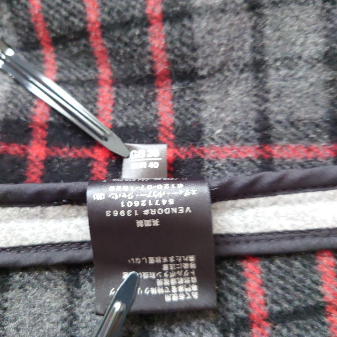 Gloverall コラボ Eddie Bauer ダッフルコート L シルバー