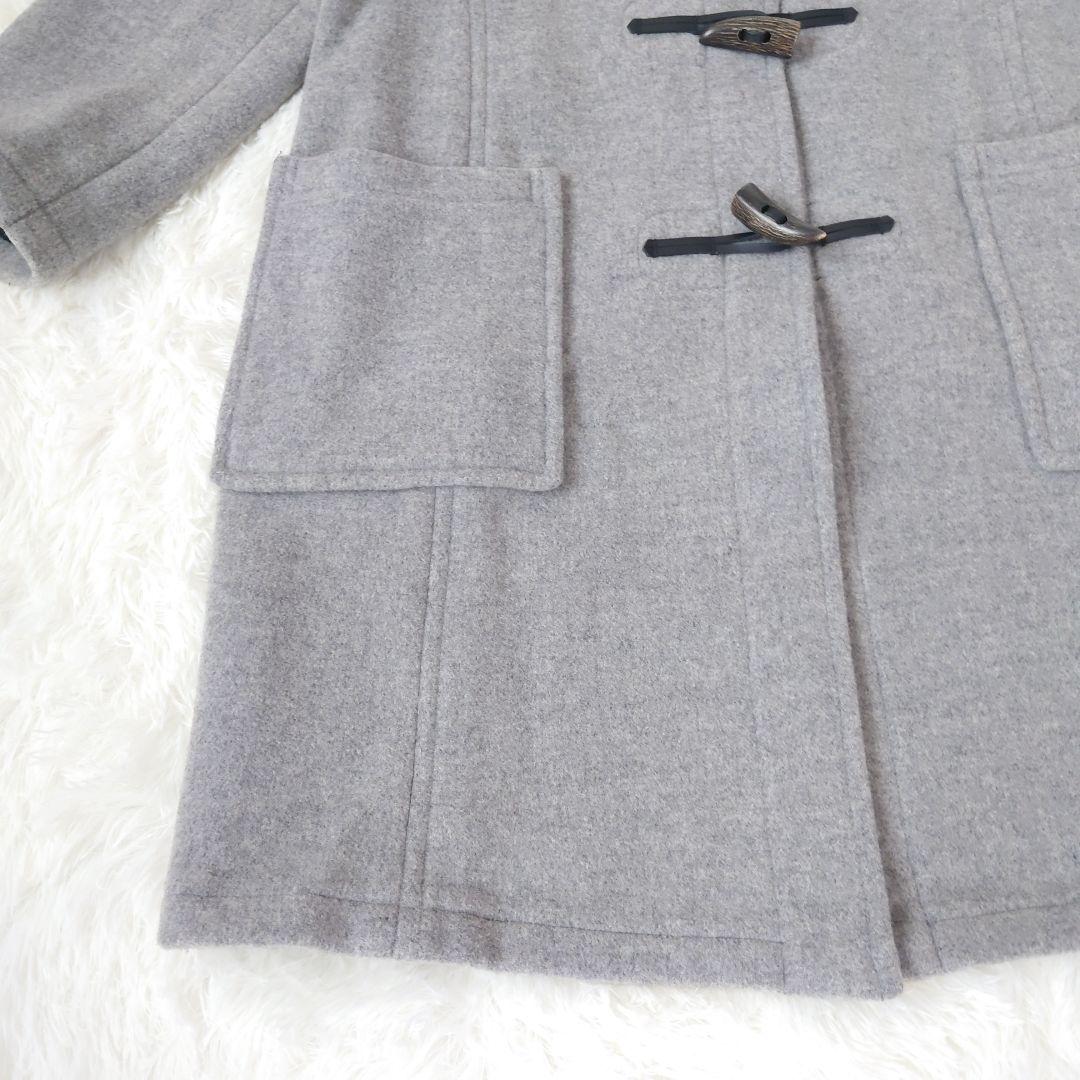 Gloverall コラボ Eddie Bauer ダッフルコート L シルバー