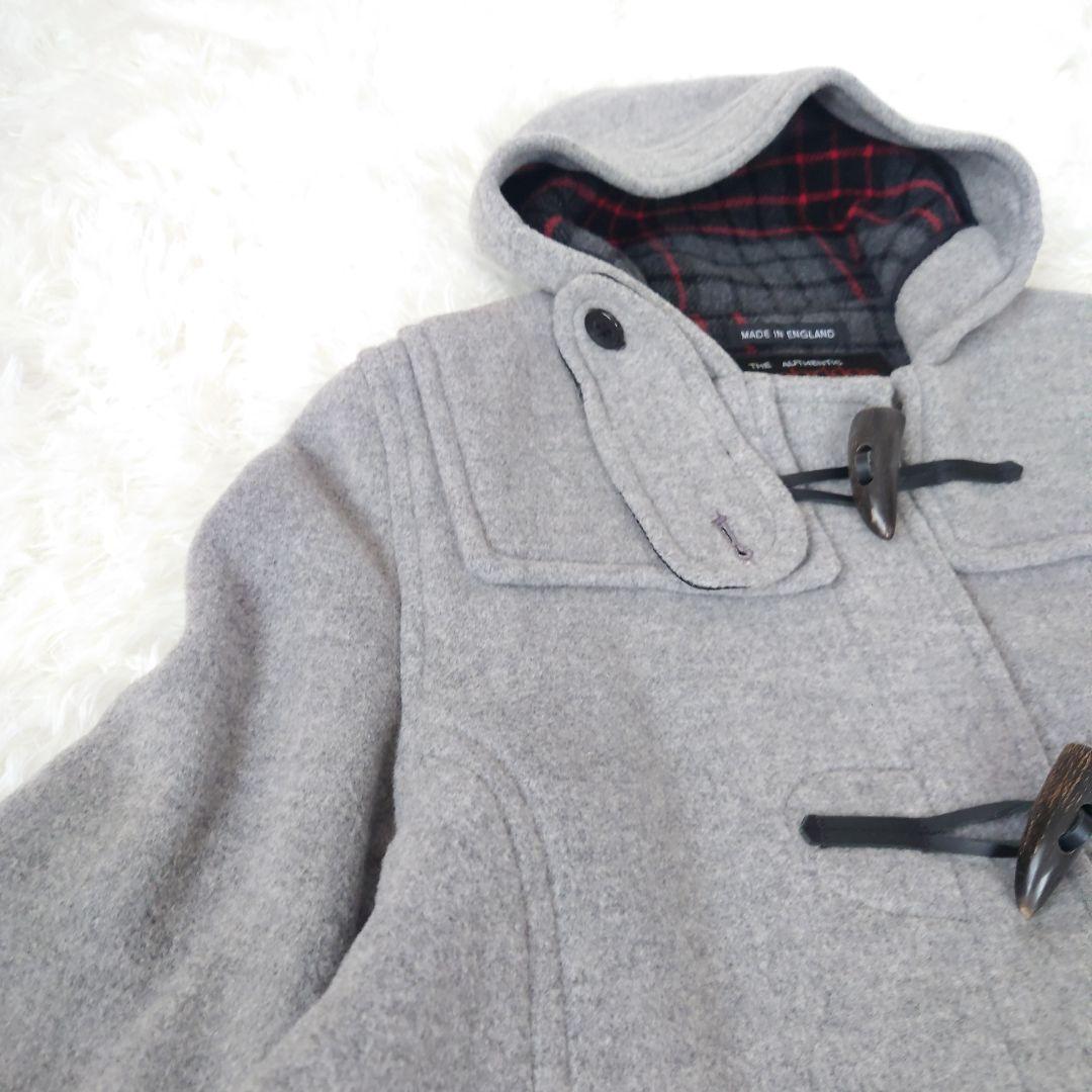 Gloverall コラボ Eddie Bauer ダッフルコート L シルバー