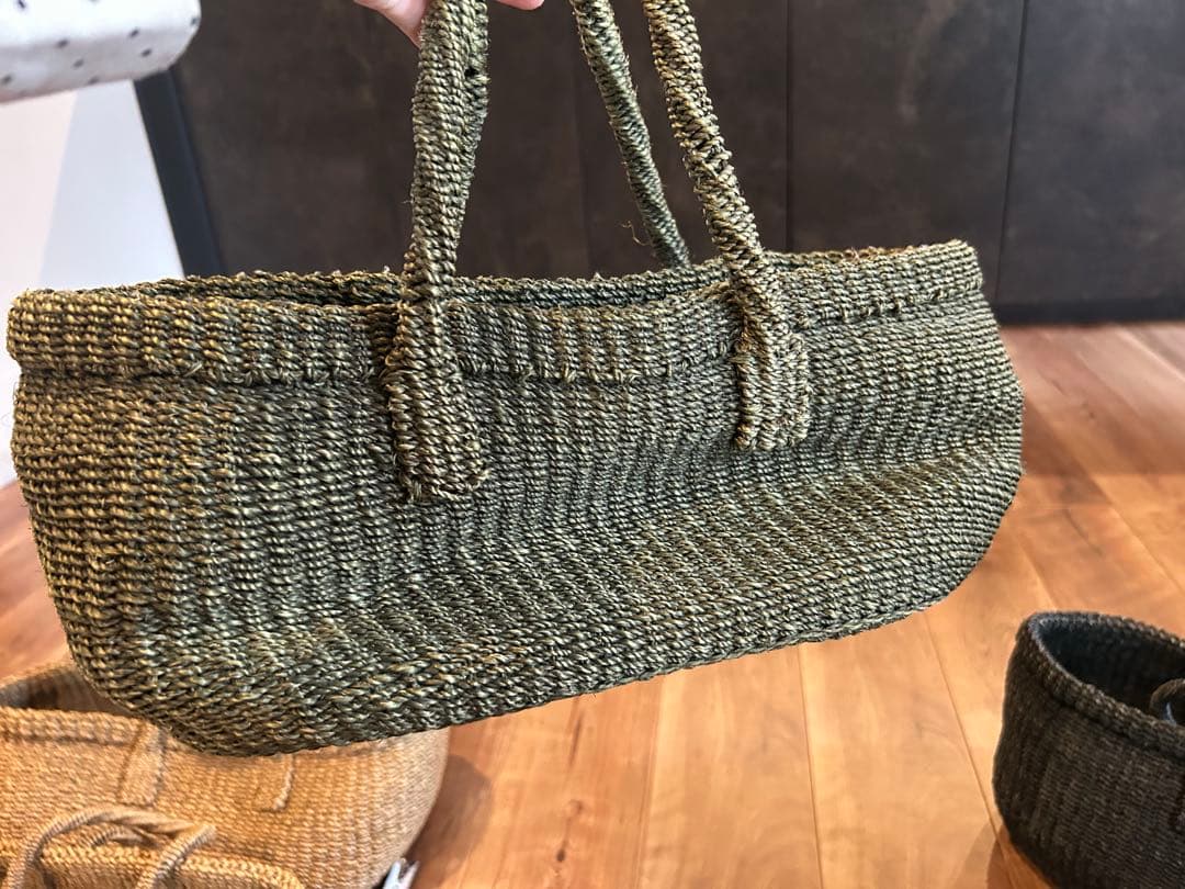 サイザルバック　カゴバック