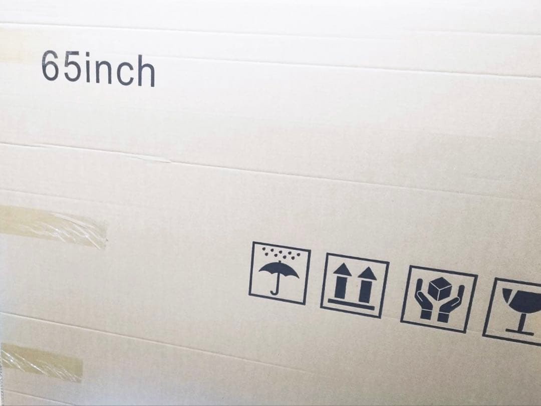 【sy0214】液晶テレビ保護パネル 65インチ テレビカバー アクリル製