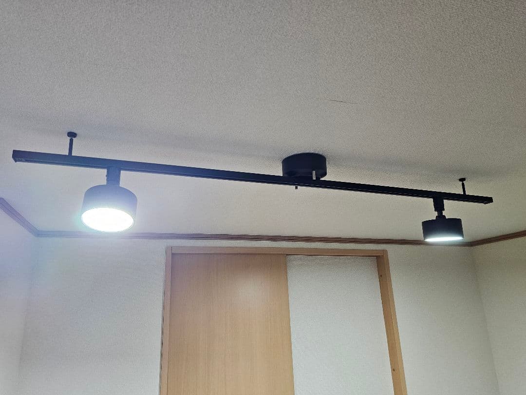 エジソンスマート ミニシーリングライト アーム付き　ダクトレール用　2個セット