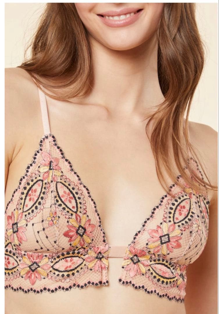 ♡お試し価格♡フレンチ ランジェリーEtam刺繍たっぷり超スイートなランジェリー