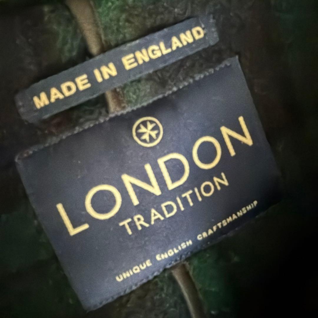 LONDON TRADITION ダッフルコート ネイビー38