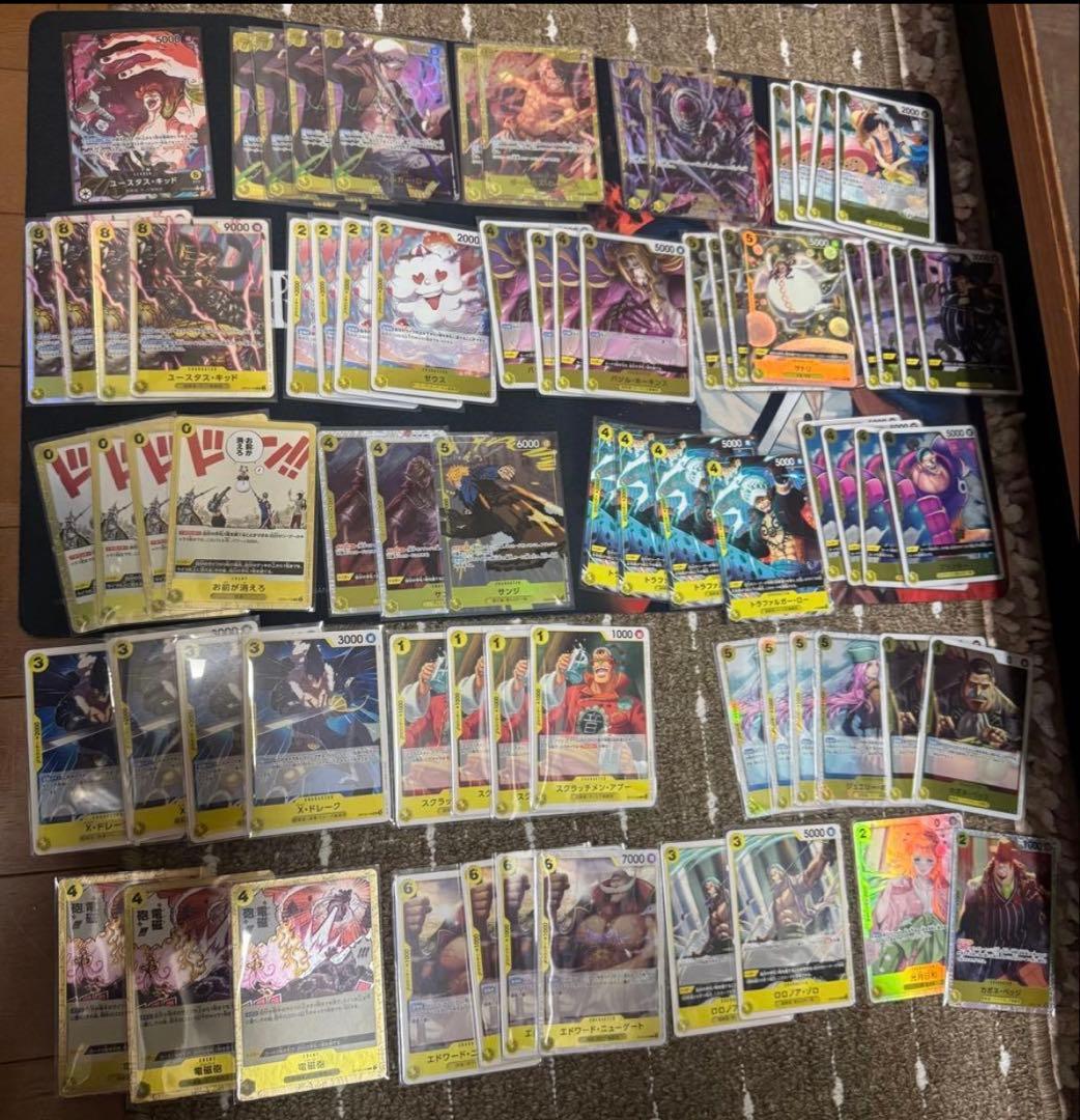 ワンピースカード　引退セット　デッキ　パラレル