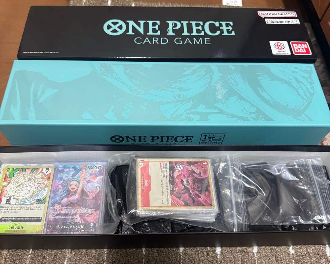 ワンピースカード　引退セット　デッキ　パラレル