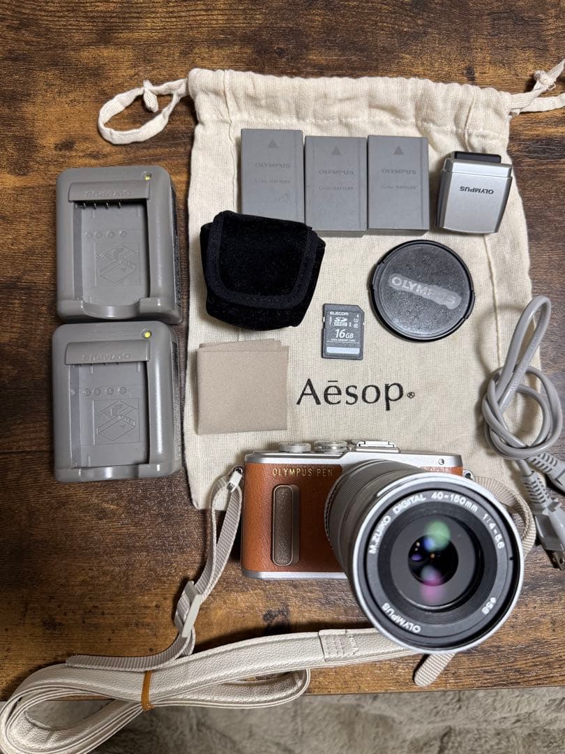 Olympus PEN ミラーレス一眼カメラセット