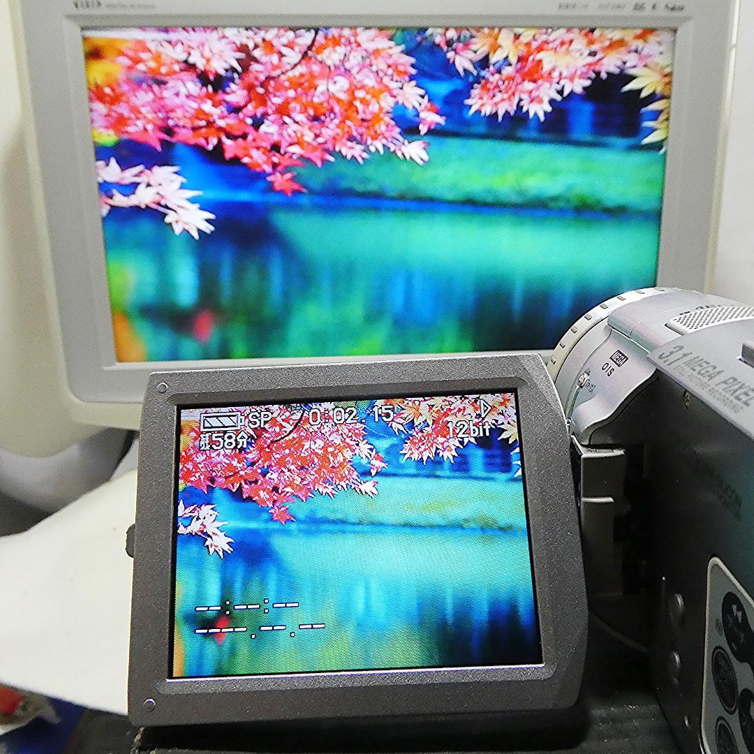 動作良好 パナソニック NV-GS100 MiniDVビデオDVDダビングに最適