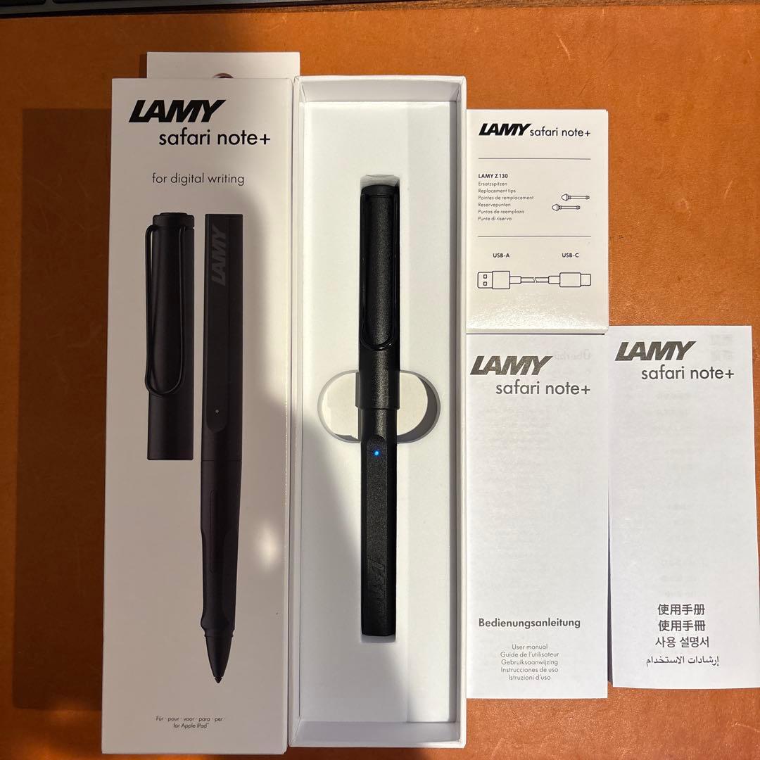 V*p様 iPad用ペンシル LAMY Safari note+ ブラック　ラミ