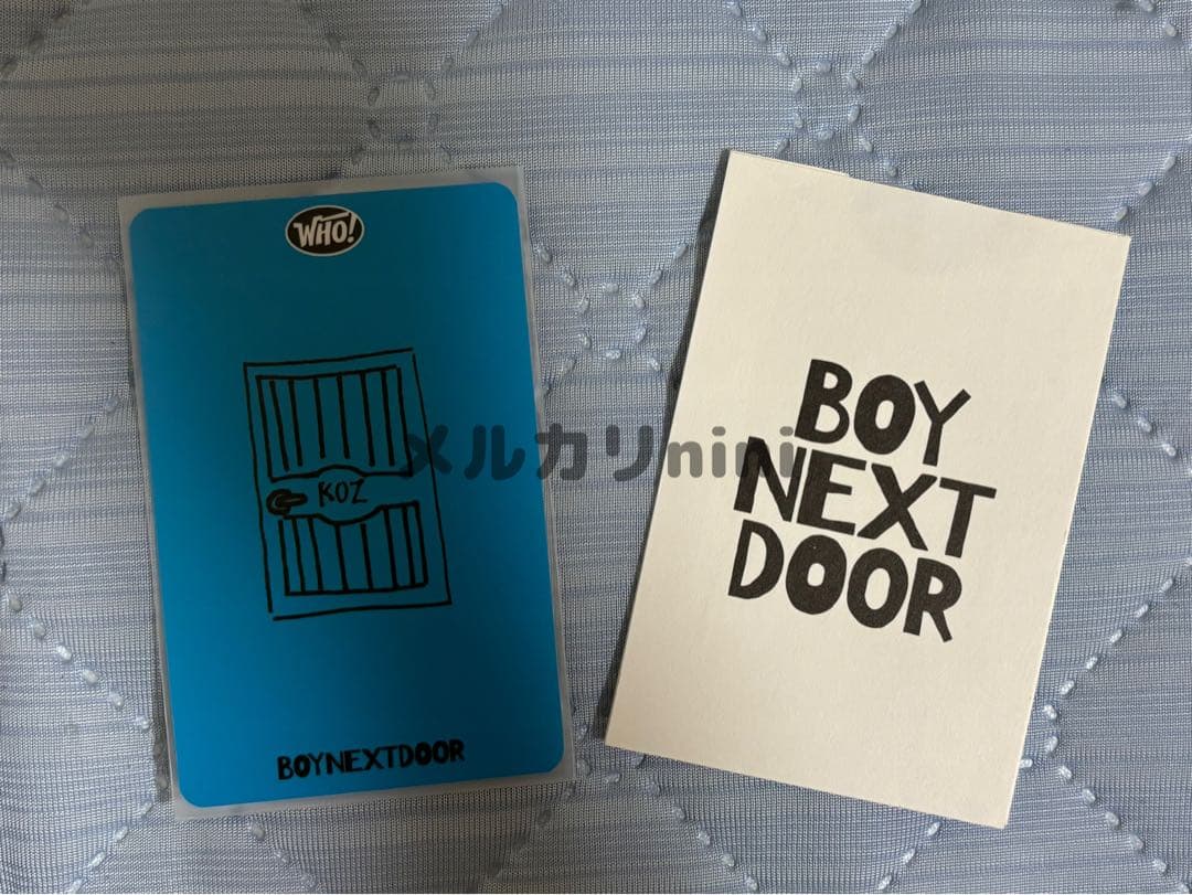 BOYNEXTDOOR ソンホ WHO サノク トレカ