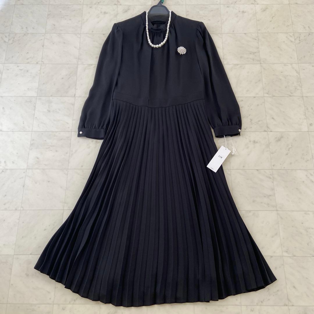 ☆新品タグ付き☆ 現行品！【23区】クリスタルアムンゼンワンピース　卒業式入学式