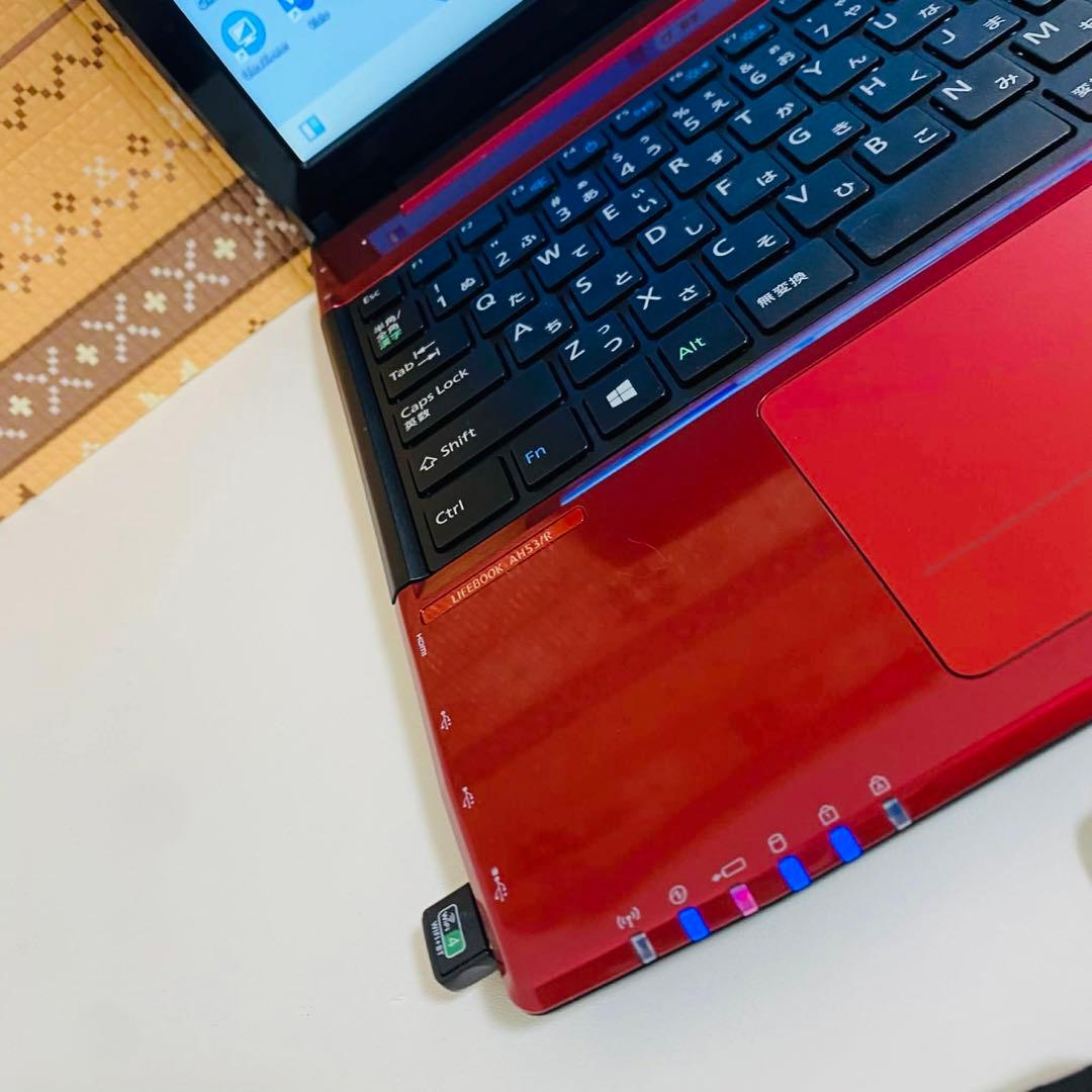 Y965 Fujitsuノートパソコンi7メモリ8G高速SSDサクサクWin11