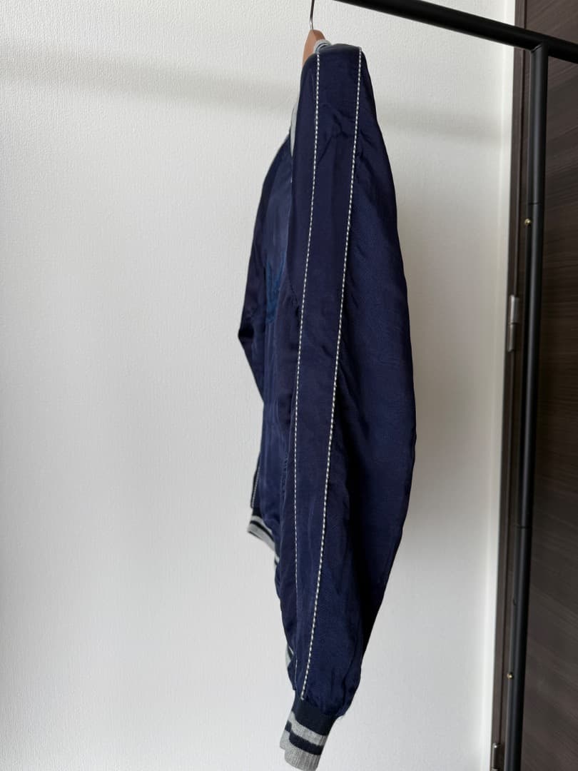 BLUE BLUE JAPANブルーブルージャパン 刺繍スカジャン インディゴ2