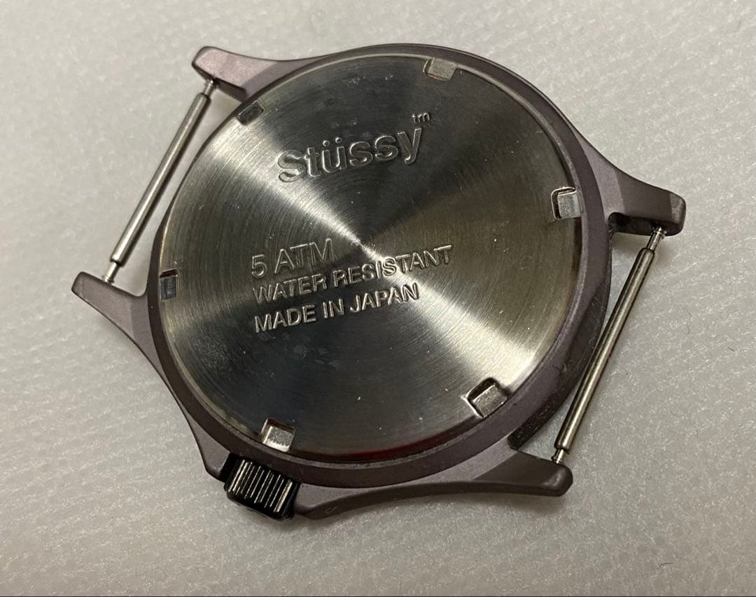 old Stussy HACK WATCHグレー ステューシー　腕時計ミリタリー