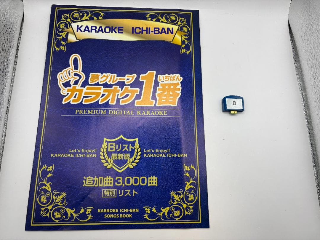 カラオケ 1番 Bカートリッジ B レア 夢グループ 追加曲 3000曲 限定