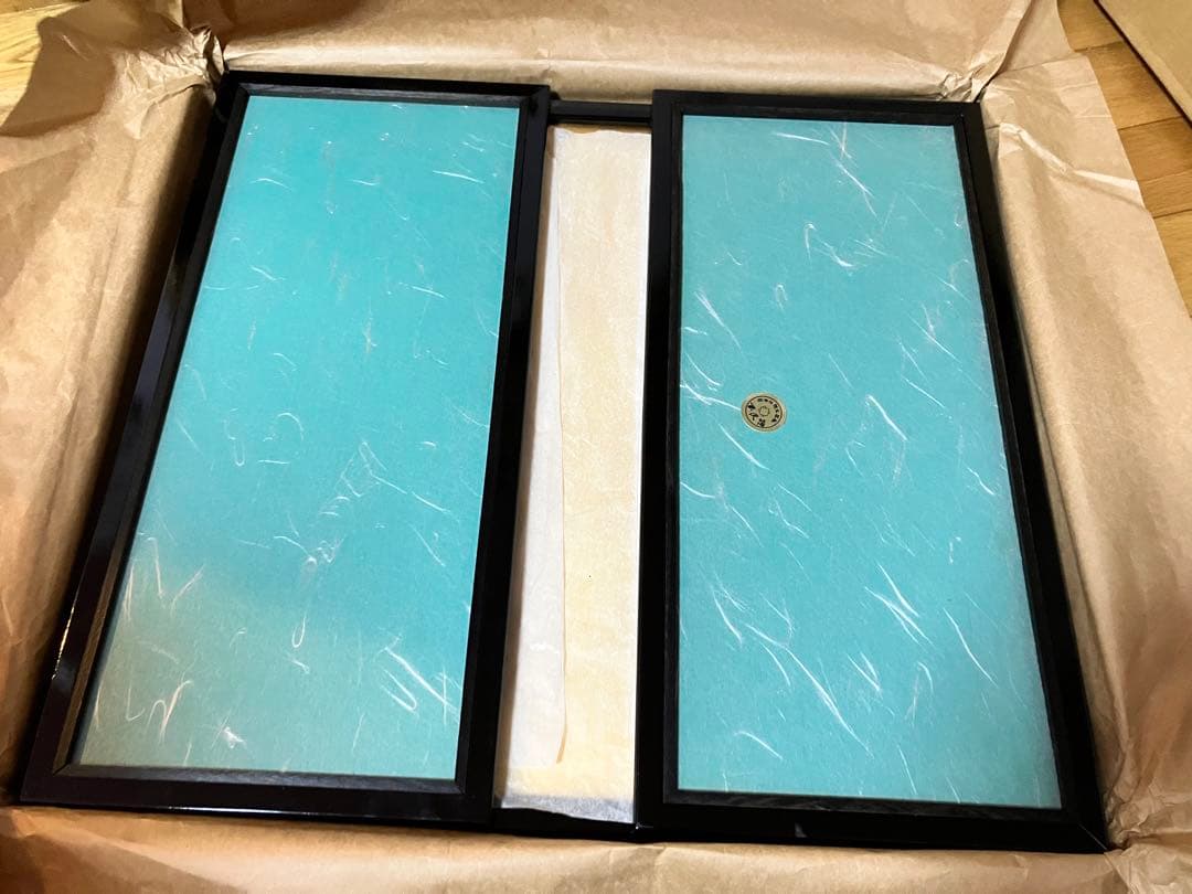 18号　屏風　金沢箔　日本伝統工芸品