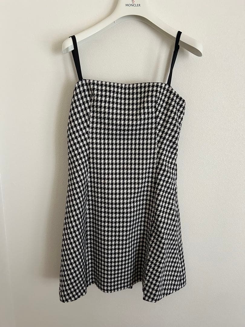 Randy Houndstooth ensemble ワンピース