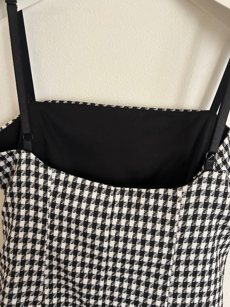 Randy Houndstooth ensemble ワンピース