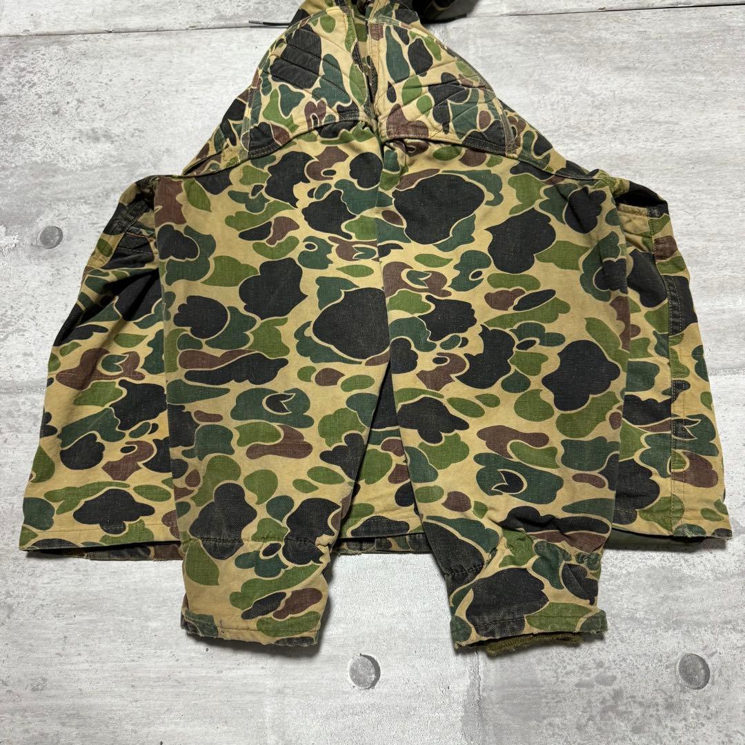 80s マウンテンパーカー ハンティングジャケット ダックハンターカモ カモ柄
