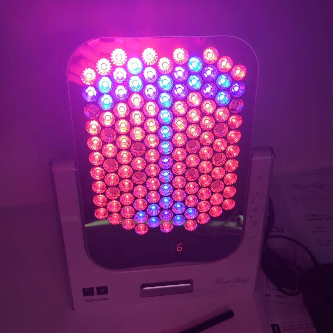 アデランス VIRUGA✧ビルガ ホワイト LED 近赤外線 美容パネル 美品