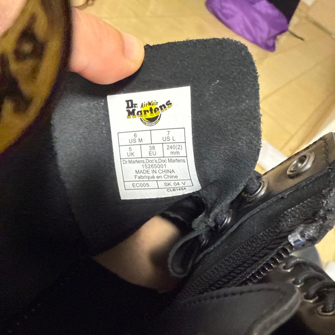 Dr. Martens 8ホール　ブーツ　UK5