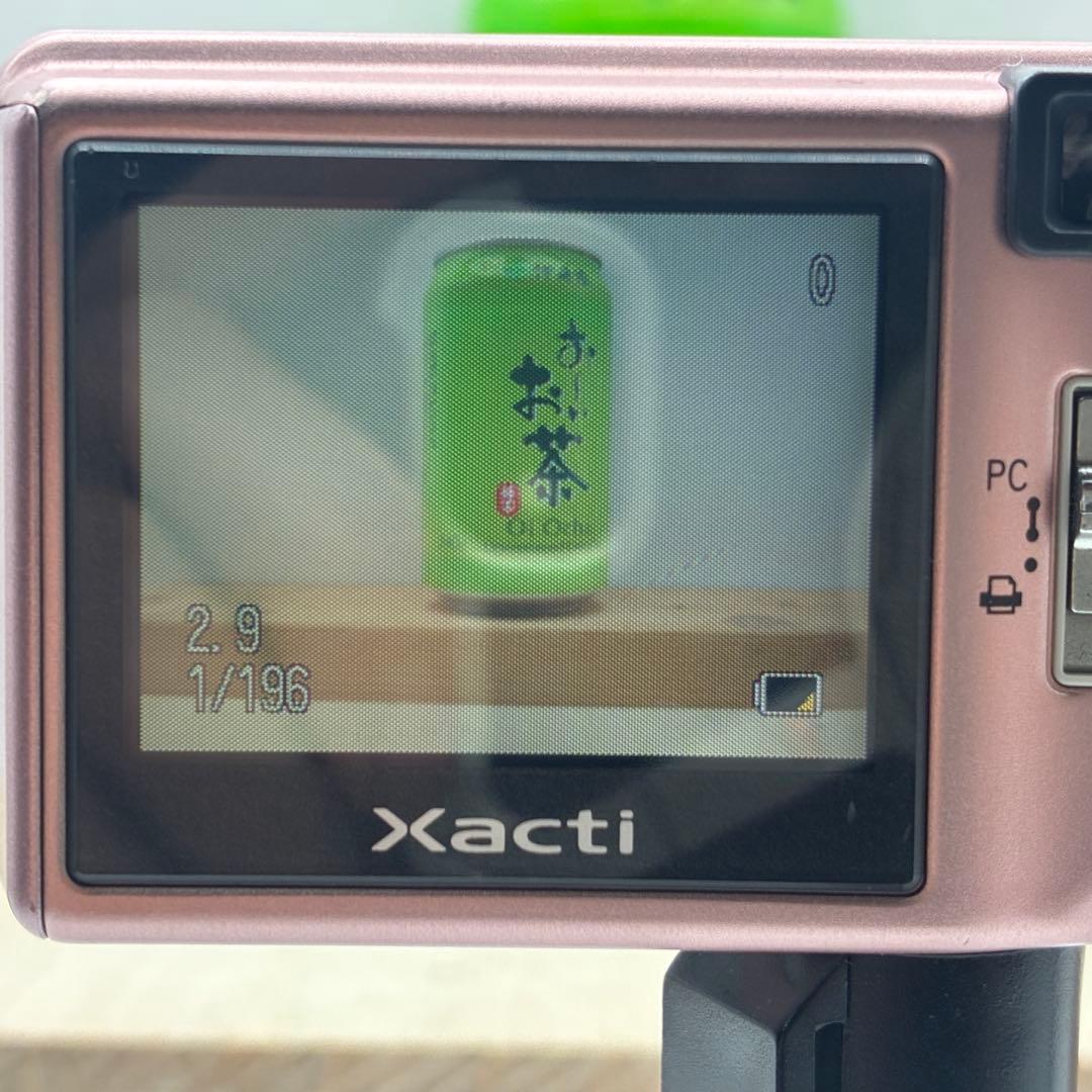 【動作確認済】SANYO Xacti DSC-J4 ピンク