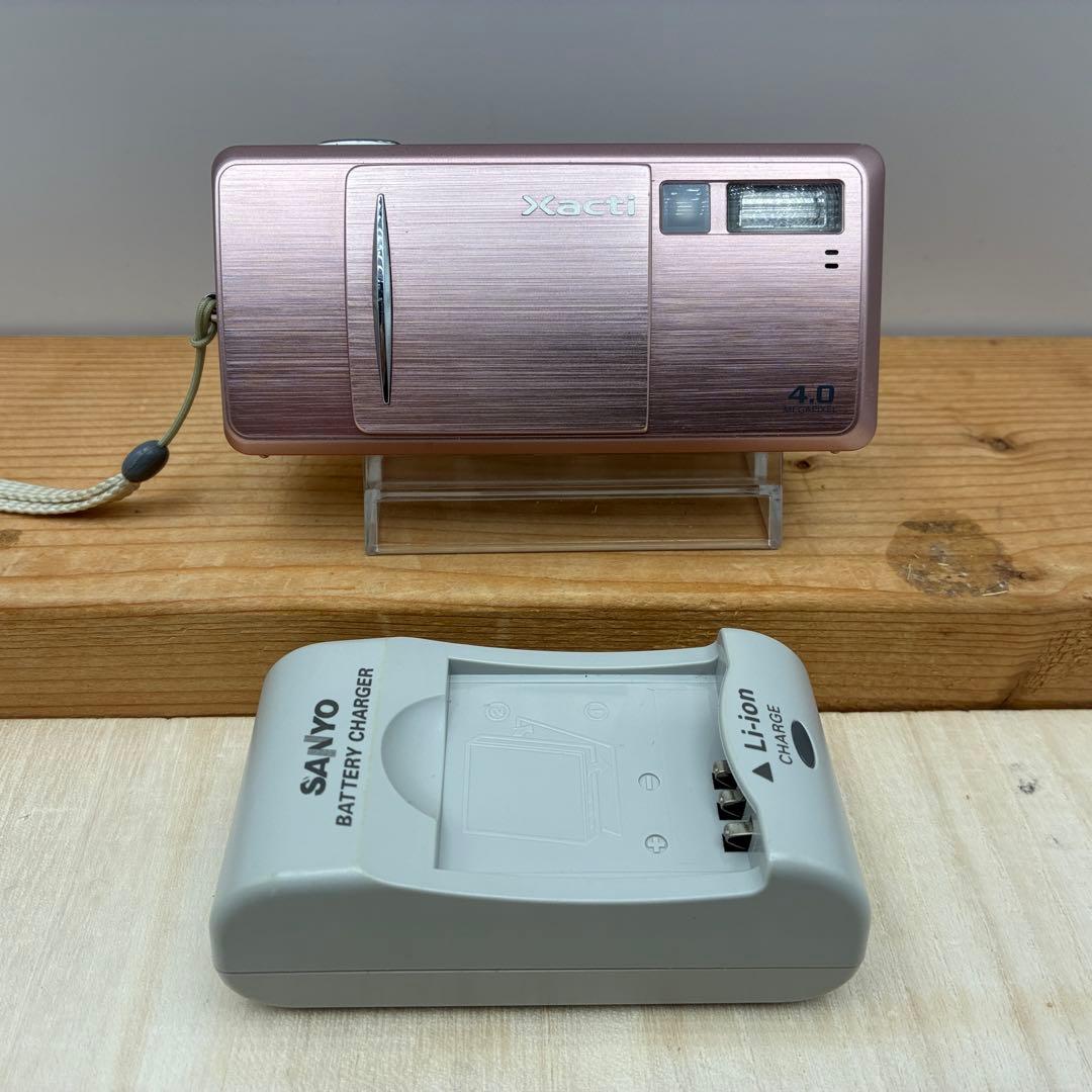 【動作確認済】SANYO Xacti DSC-J4 ピンク
