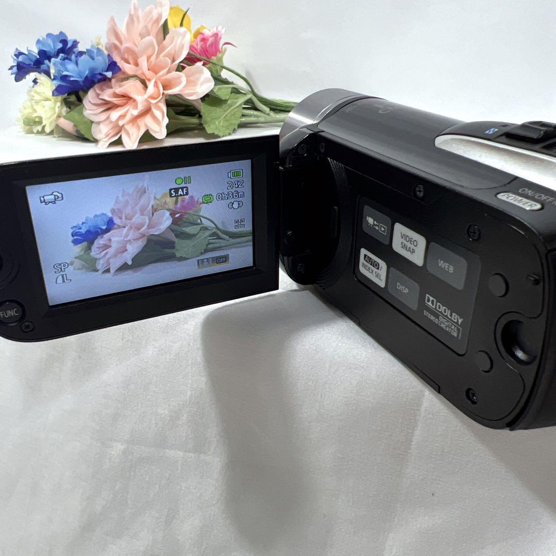 Canon キャノン　HD ビデオカメラ　ivis HF R11　ブラック