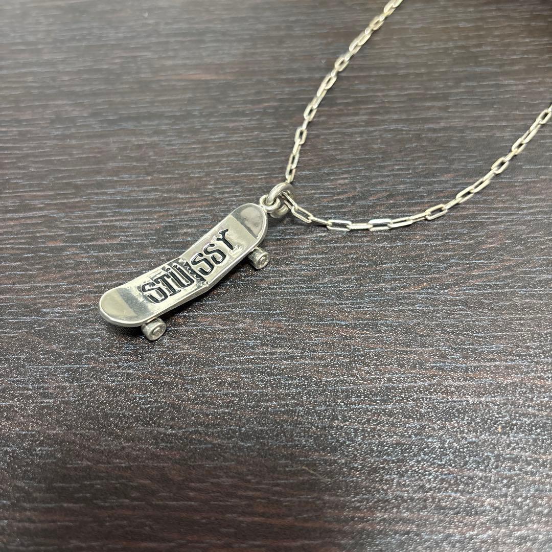 Old STUSSY ネックレス　シルバー