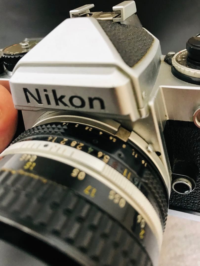 Nikon FE 一眼レフ +NIKKOR 50mm 1:1.4