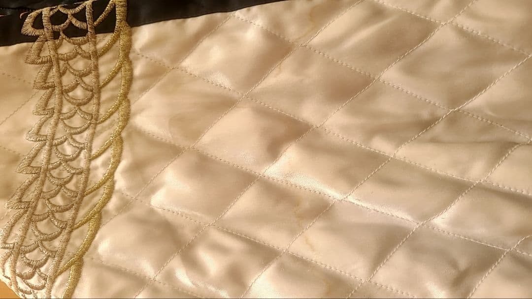 jumbo ジャンボ尾崎 龍 ドラゴン刺繍 スカジャン 黒/白