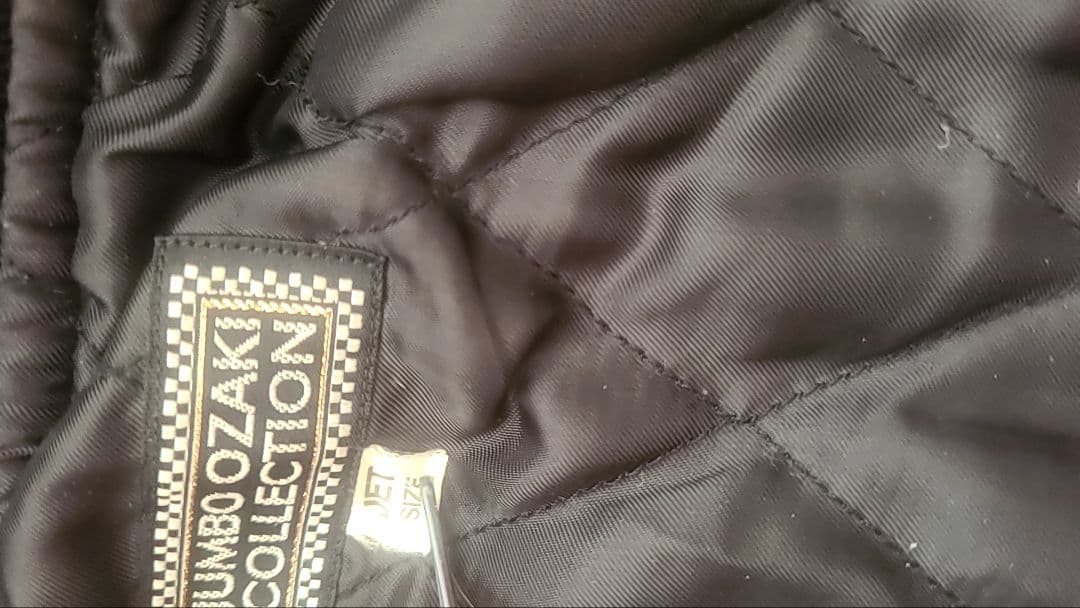 jumbo ジャンボ尾崎 龍 ドラゴン刺繍 スカジャン 黒/白