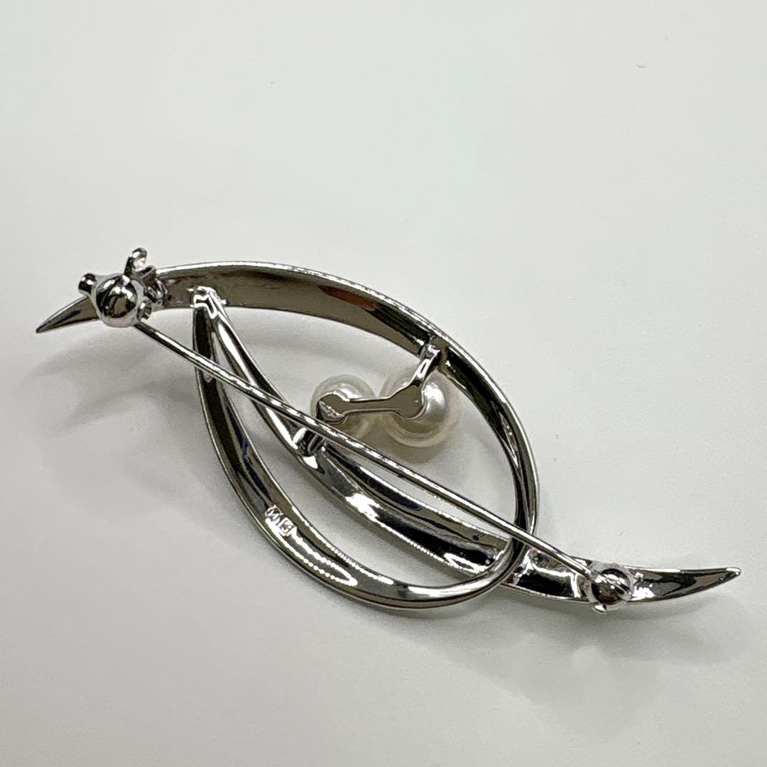 極美品✨皇室御用達 MIKIMOTO ミキモト アコヤ真珠 パール ブローチ