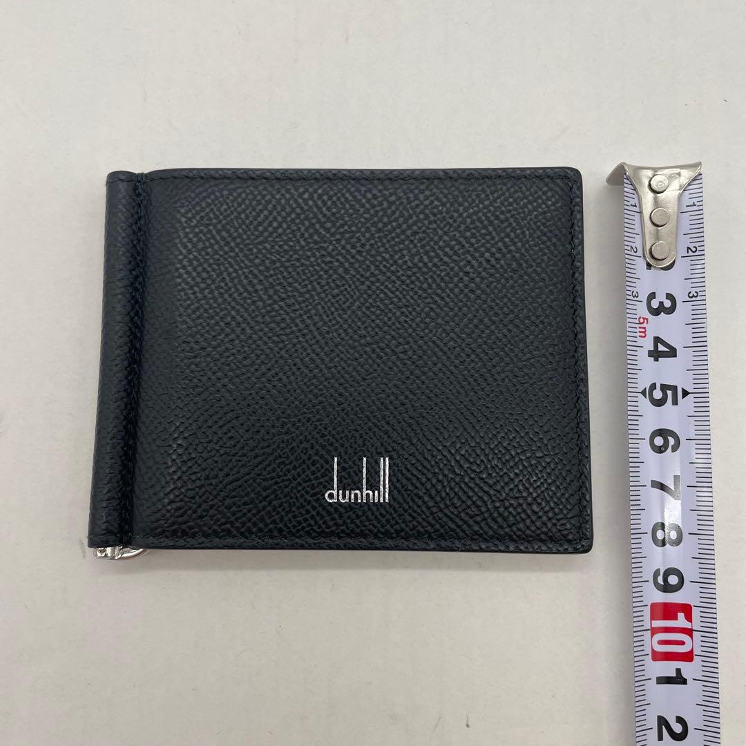 ダンヒル　DUNHILL マネークリップ　お札入れ　折り財布