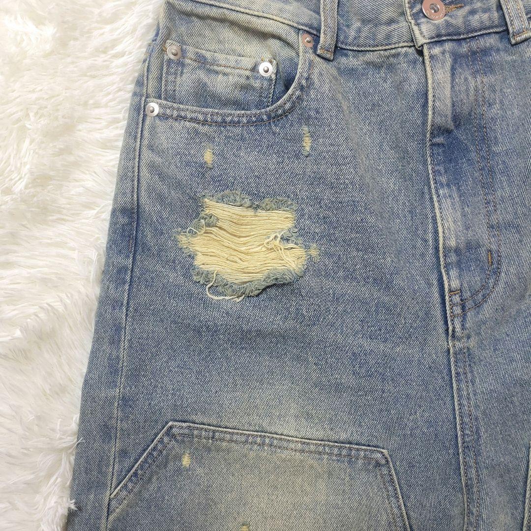 ♡36サイズ♡MAISON SPECIAL メゾンスペシャル♡デニムバギーパンツ