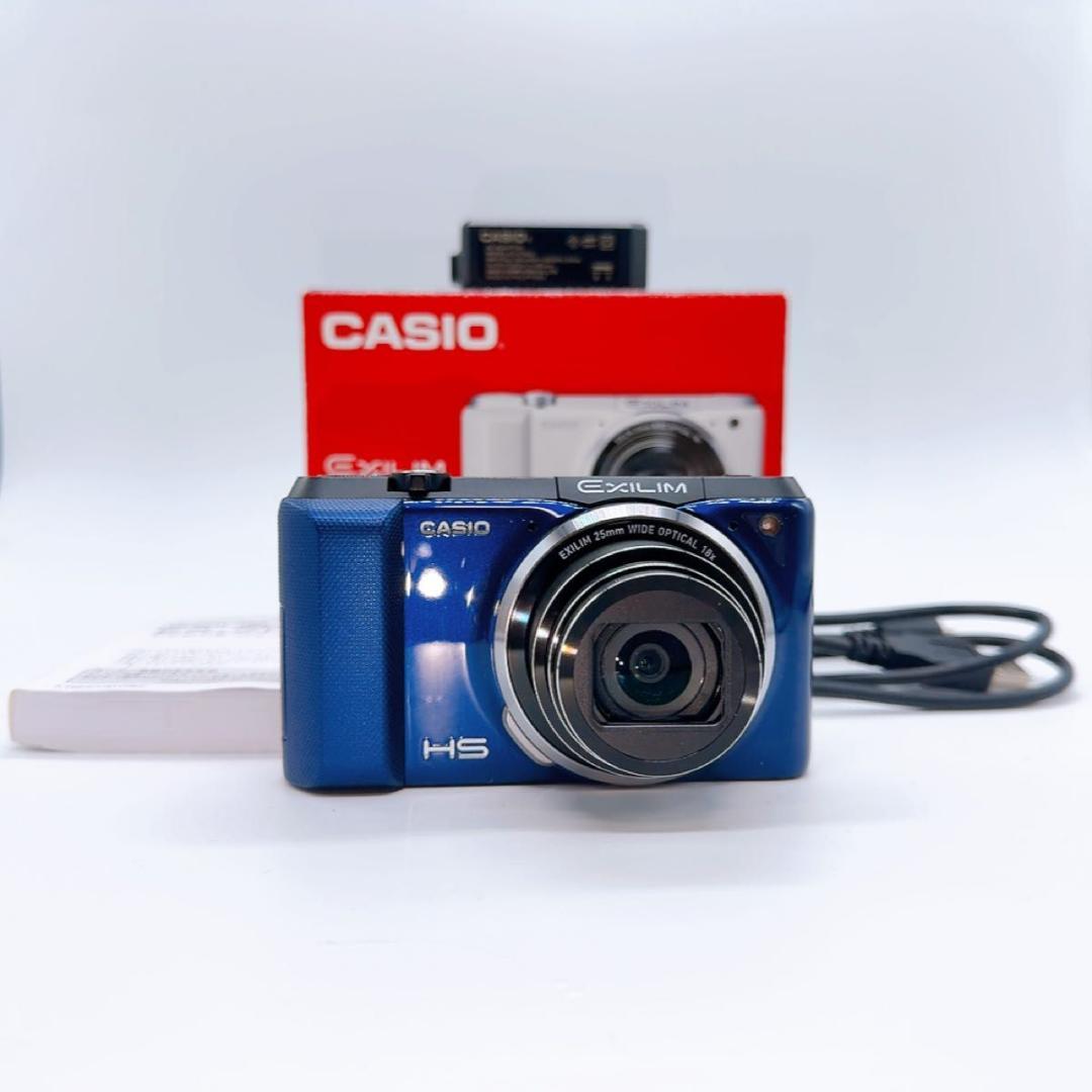 超美品! CASIO カシオ EXILIM EX-ZR850 ブルー　青　カメラ