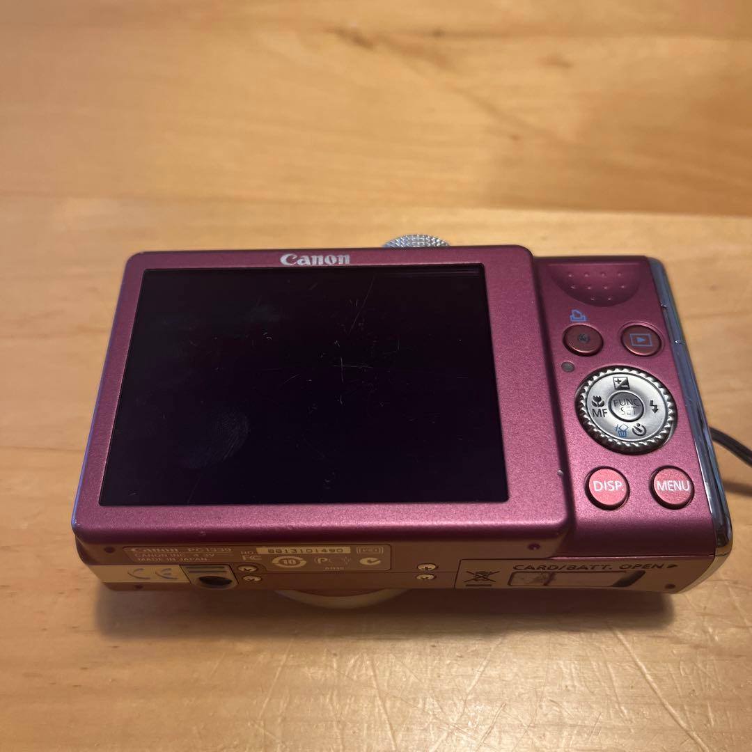 Canon PowerShot SX200 IS ピンク 動作確認済み 充電器