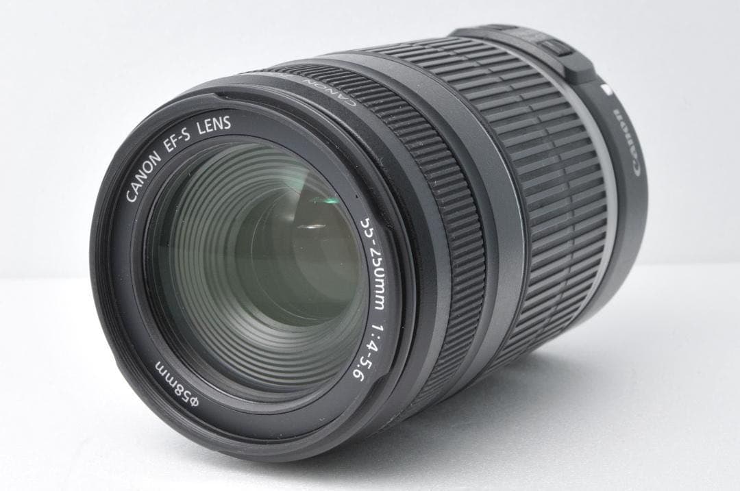 美品❣️望遠レンズ⭐️Canon EF-S 55-250mm IS Ⅱ