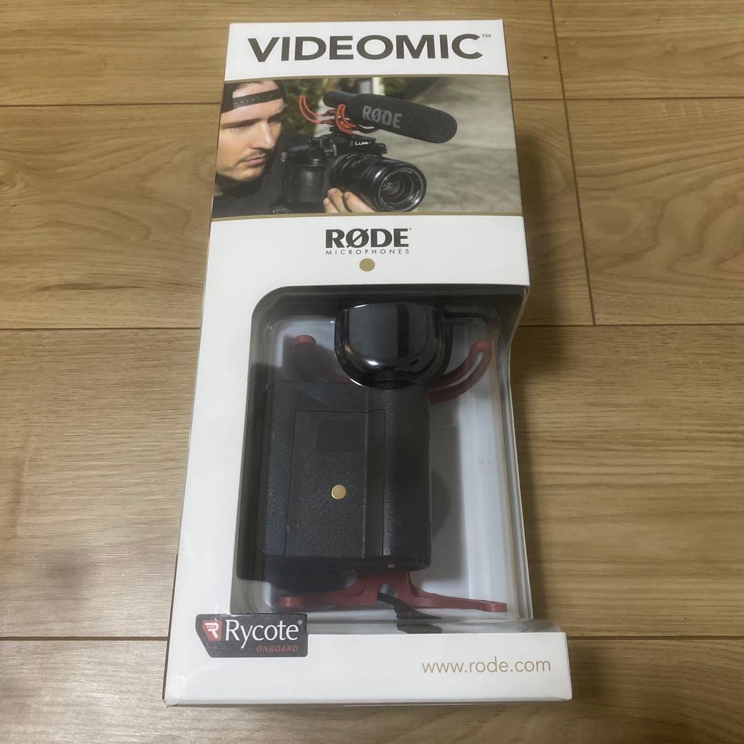 Rode videomic 開封のみ未使用