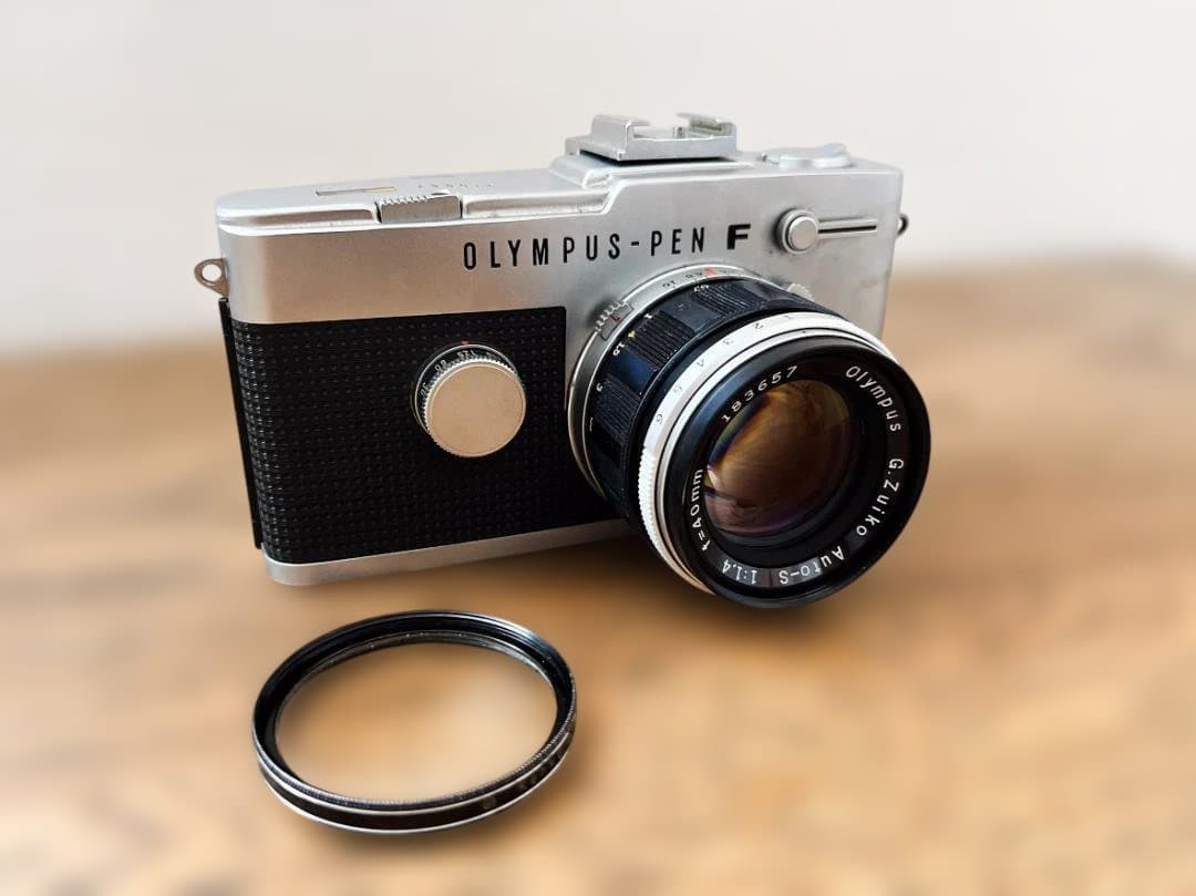 Olympus PEN F フィルムカメラ レンズx3 レンズアダプタ