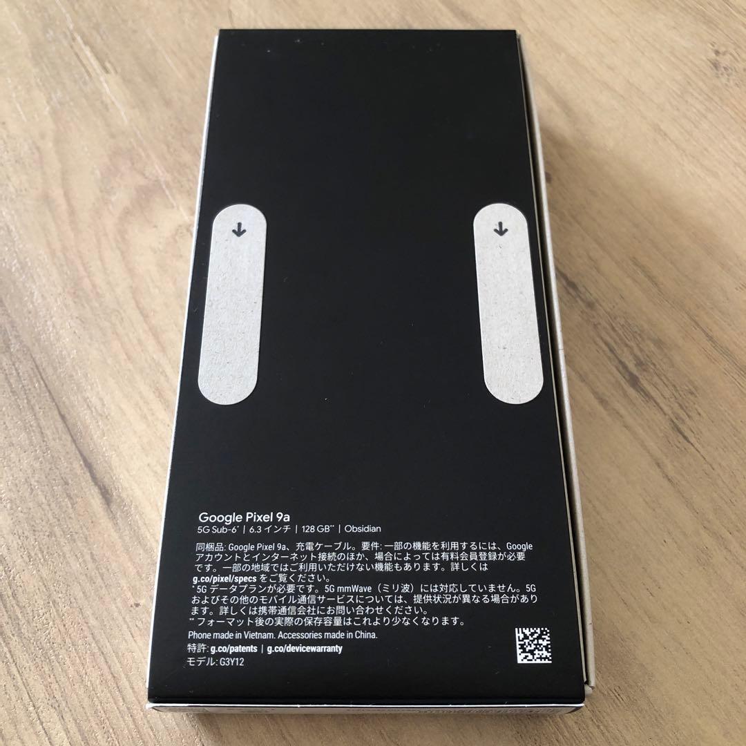 【新品未開封】Google Pixel 9a 128GB Obsidian