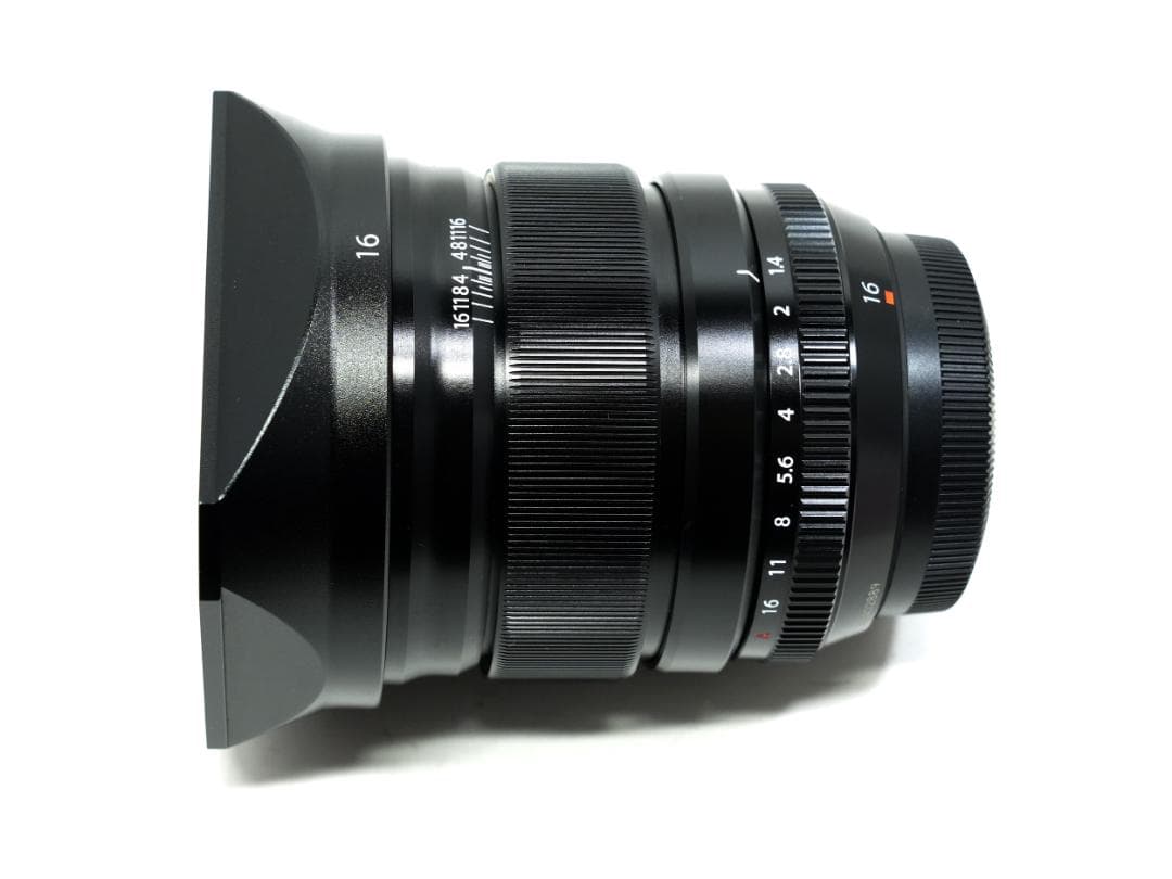 FUJIFILM XF16mmF1.4 R WR角型レンズフード付　富士フイルム