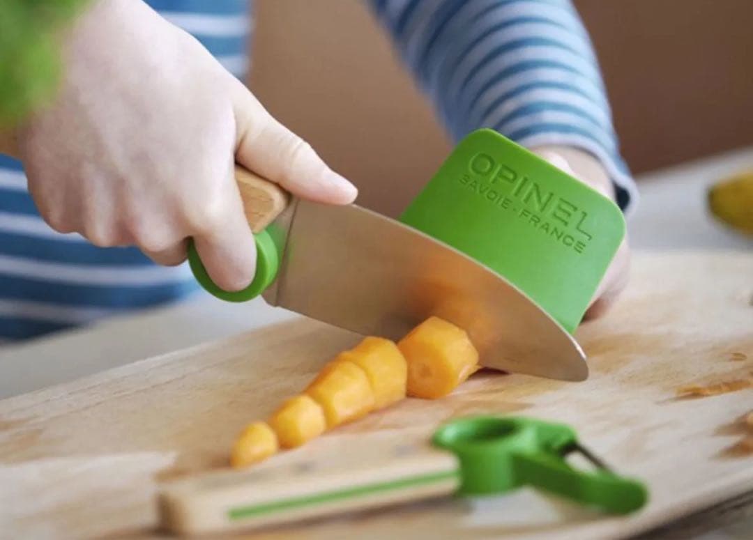 OPINEL オピネル キッズ ステンレス シェフナイフ プチシェフ ピーラー付