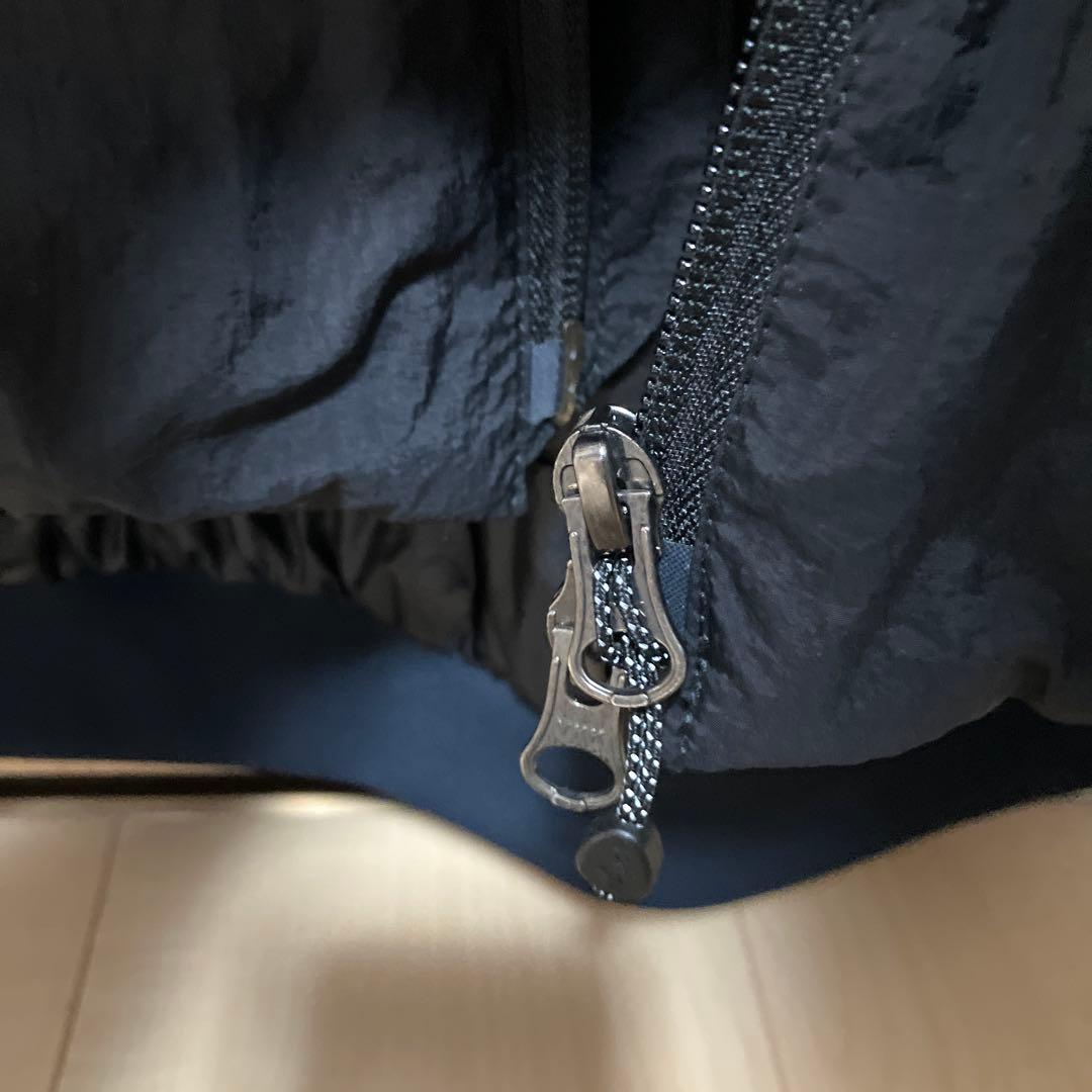 セール❗️ナンガ　ソフトダウン バーシティブルゾン　Mサイズ　ブラック