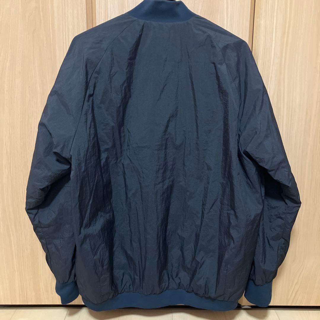 セール❗️ナンガ　ソフトダウン バーシティブルゾン　Mサイズ　ブラック