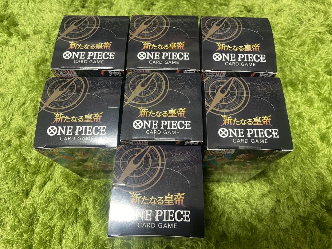 ワンピースカードゲーム 新たなる皇帝 7box テープ付き