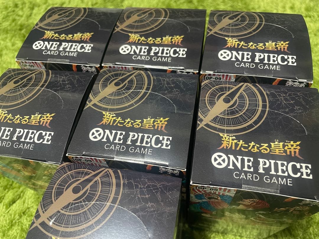 ワンピースカードゲーム 新たなる皇帝 7box テープ付き